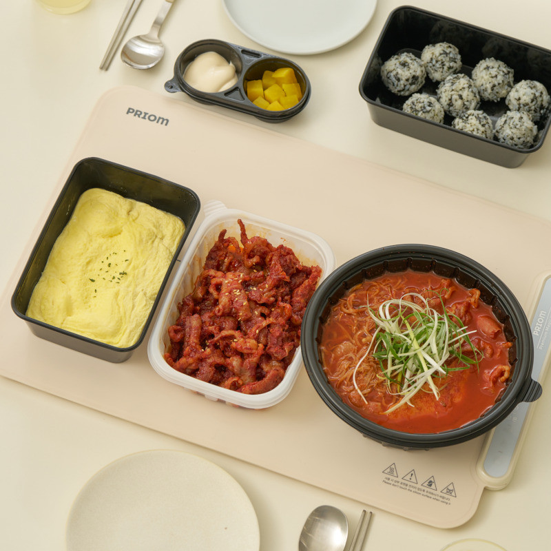 프리옴 푸드워머 파인다이닝 접이식 음식 보온 매트