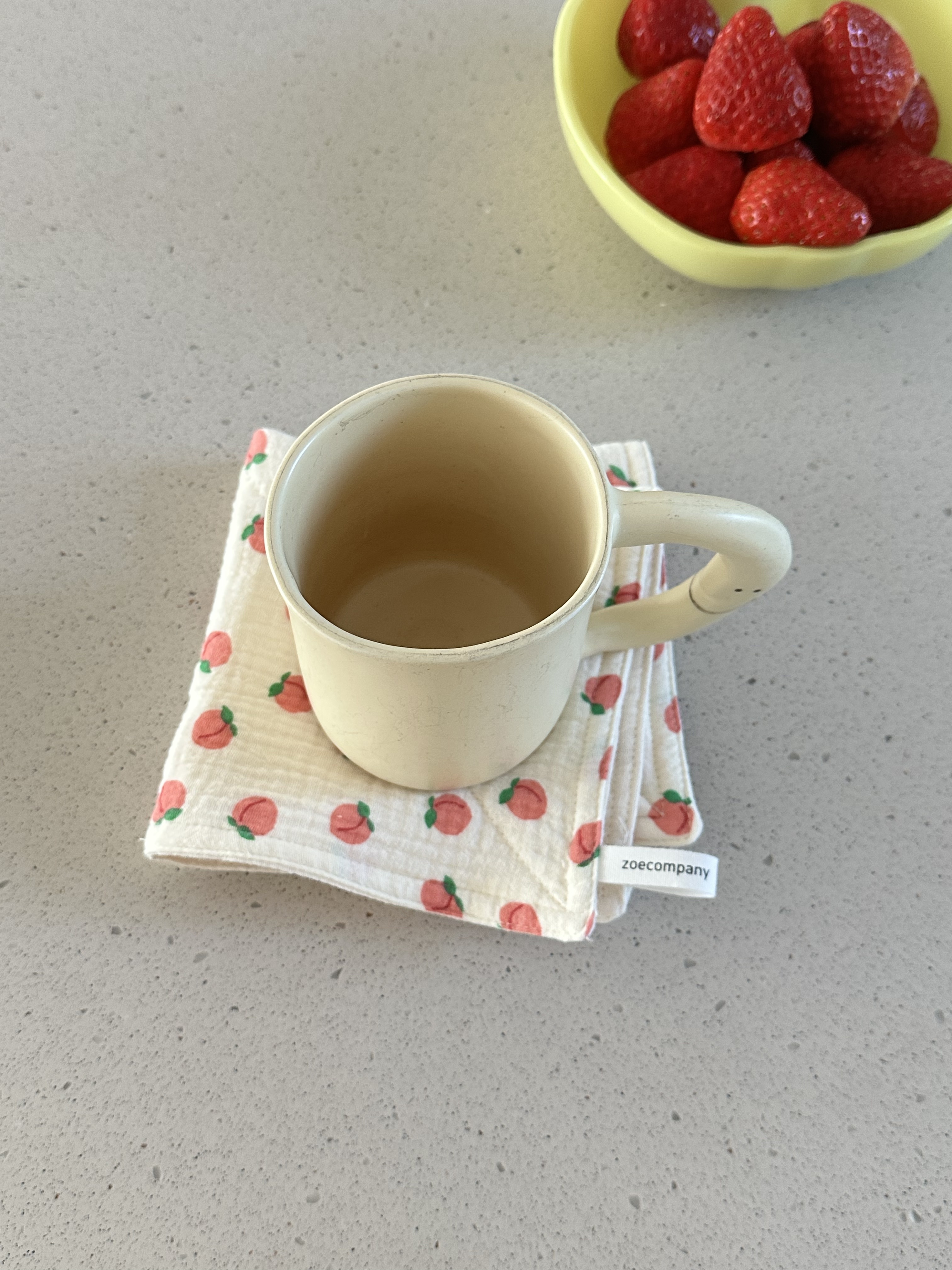 과일 키친크로스 빨아쓰는 강화 소창 셀룰로스 목화솜 행주 면거즈(3types)