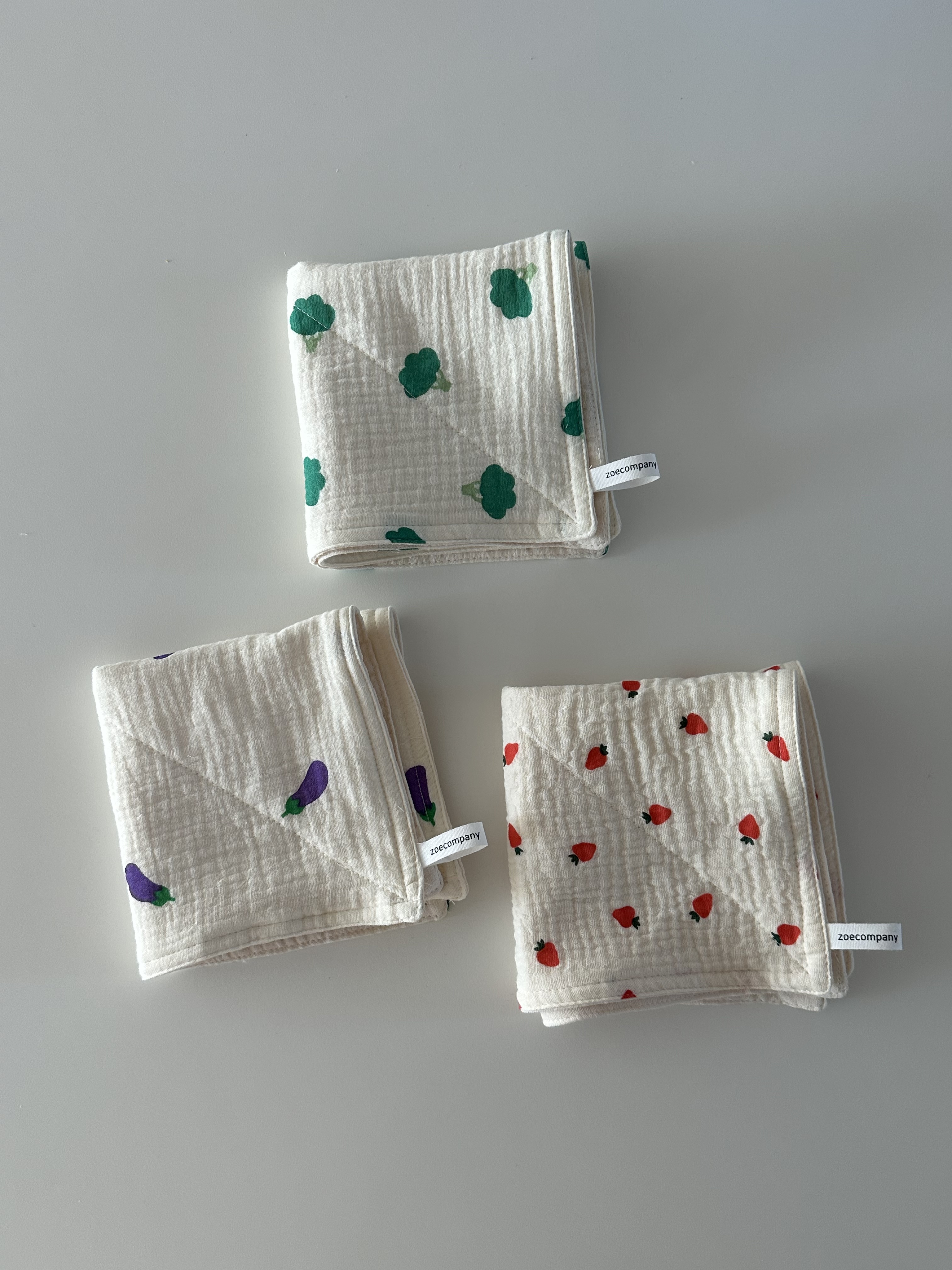 채소 키친크로스 빨아쓰는 강화 소창 셀룰로스 목화솜 행주 면거즈