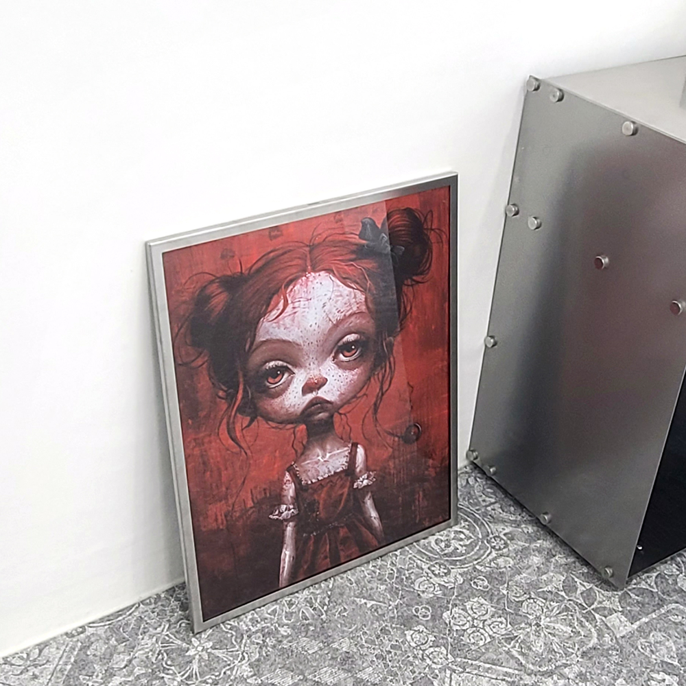 테르헨 304 스테인레스 슬림 엣지 포토 액자 500x700mm, 무광 - 상품 이미지