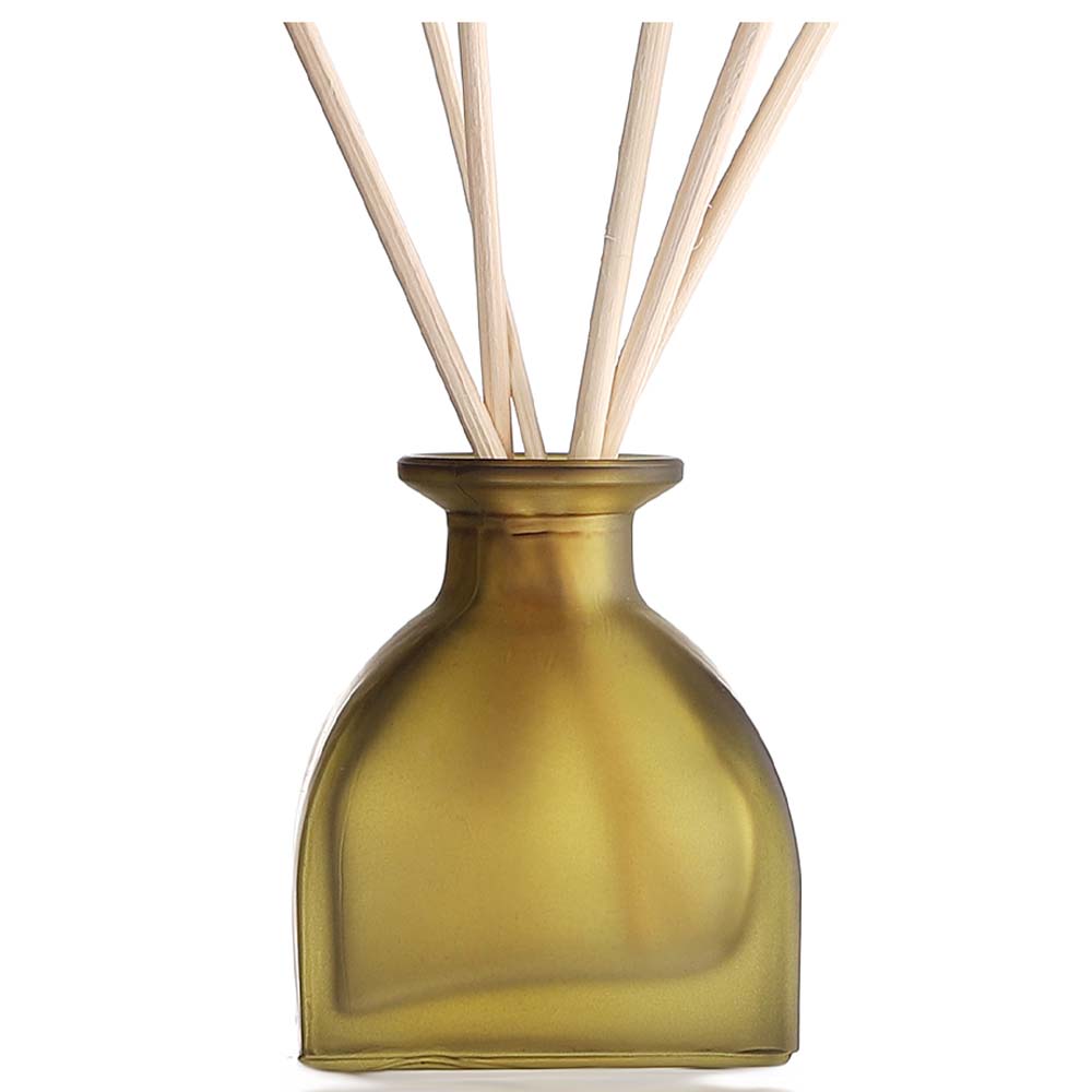 디퓨저 용기 그린사각돔 50ml 유리병 리드스틱포함 DIY
