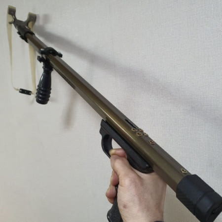 해피몰OEM 고무줄 새총 접이식 라이플 고무줄총 저격용 슬링샷 총대 샷 화살