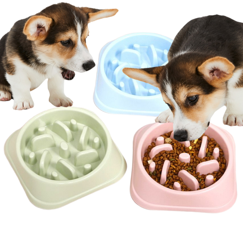 강아지 슬로우 식기 급체방지 밥그릇