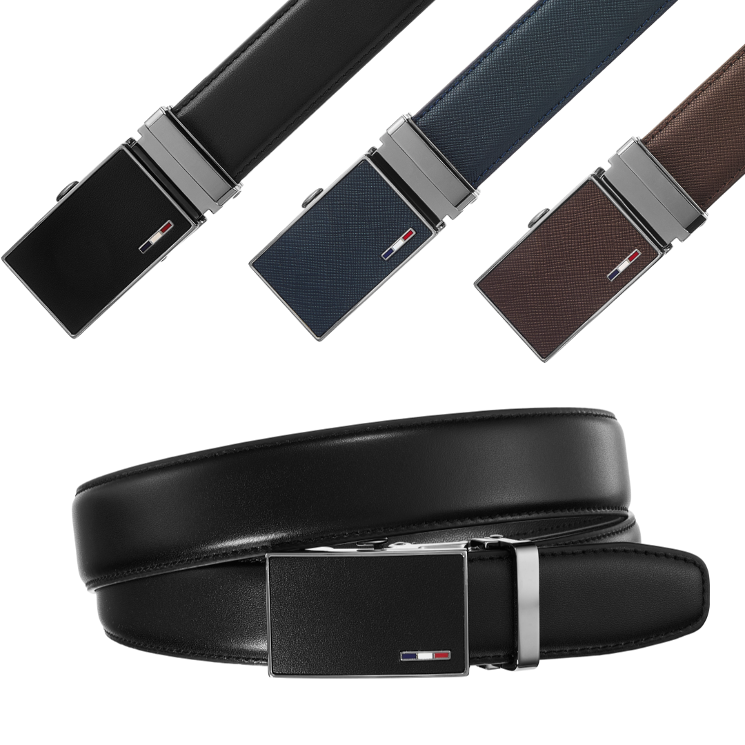 남성 명품 자동 버클 소가죽 벨트 혁띠 허리띠 빅사이즈
