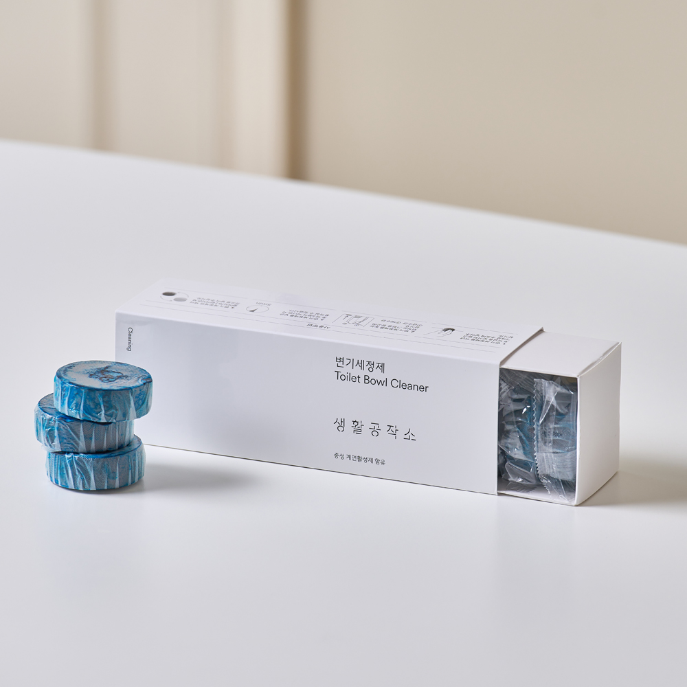 생활공작소 변기세정제 클리너 화장실세정제 세제 10개