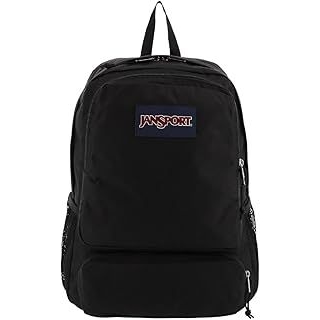 JanSport 진 스포츠 3892407 더블톤 백팩 학교 가방 럭색 B4 블랙 : 보스턴허브 스토어