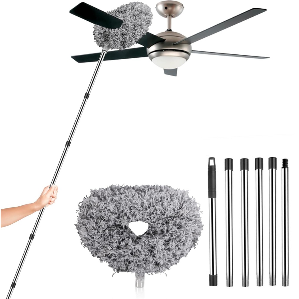 높은천장 OK 거미줄제거 먼지청소 만능 청소팔 먼지제거기