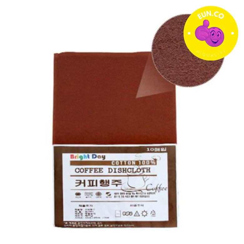 카페 업소용 커피행주 면 린넨 30x45 10매 1P 바리스타 티타월 - 상품 이미지