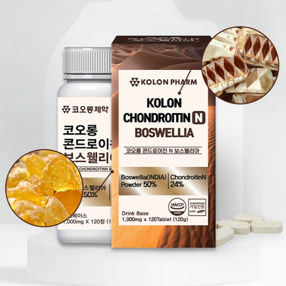 대용량 콘드로이친 보스웰리아 120정 4개월분