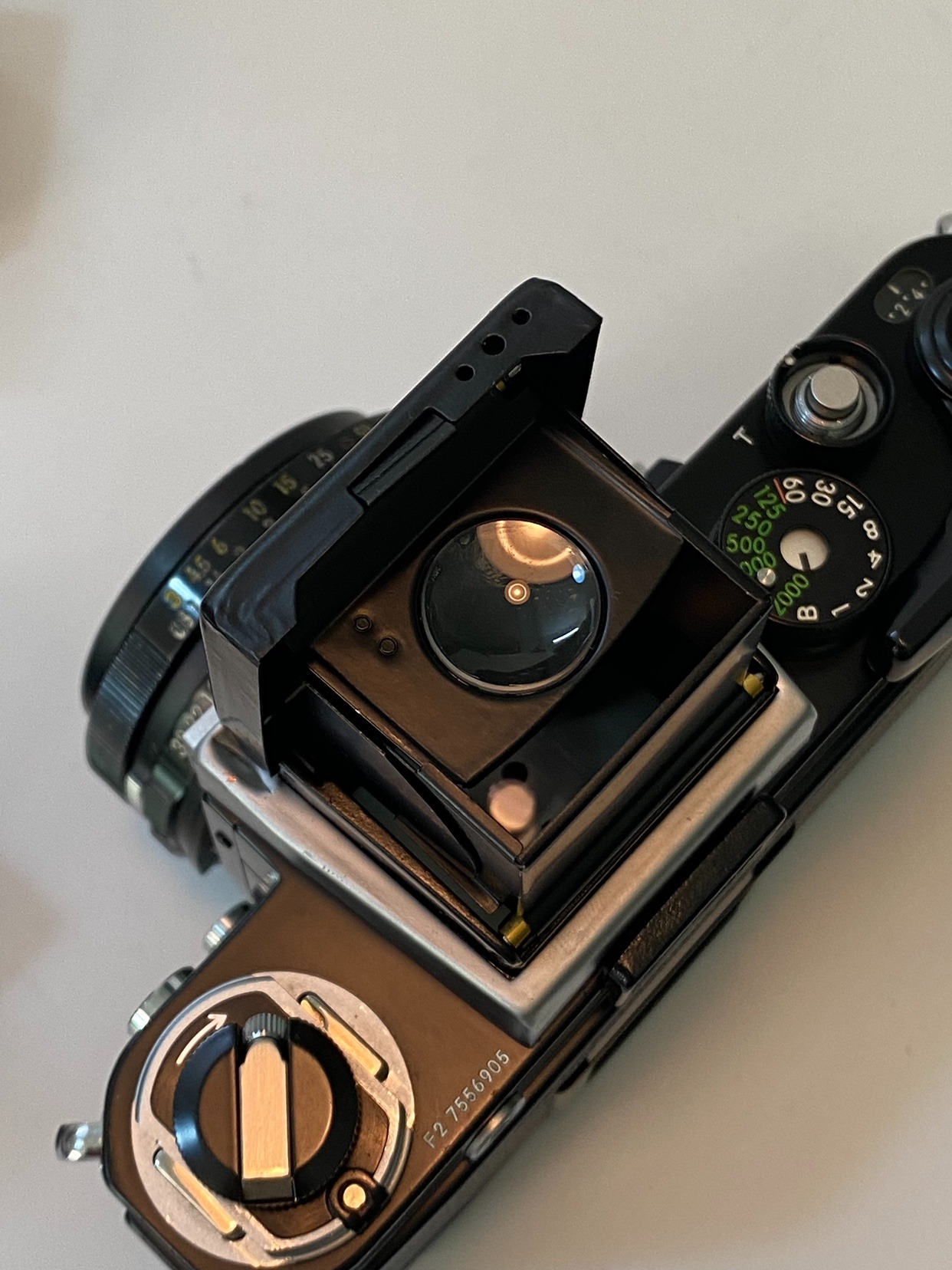 니콘 Nikon F2 F 카메라 DW-1 DW-2 웨이스트레벨 뷰파인더 호환 파인더 복각판 - 상세 이미지 5