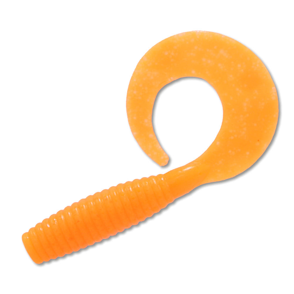 캣츠크로우 C그럽웜 쏘가리웜 배스 광어 우럭 021 오렌지, 7.6cm(3인치) - 메인 이미지
