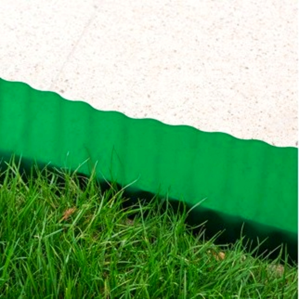 잔디엣지 화단 경계 가든 정원 마당 잔디 분리대 테두리 그린 10cm x 9m 2피스 - 상세 이미지 3