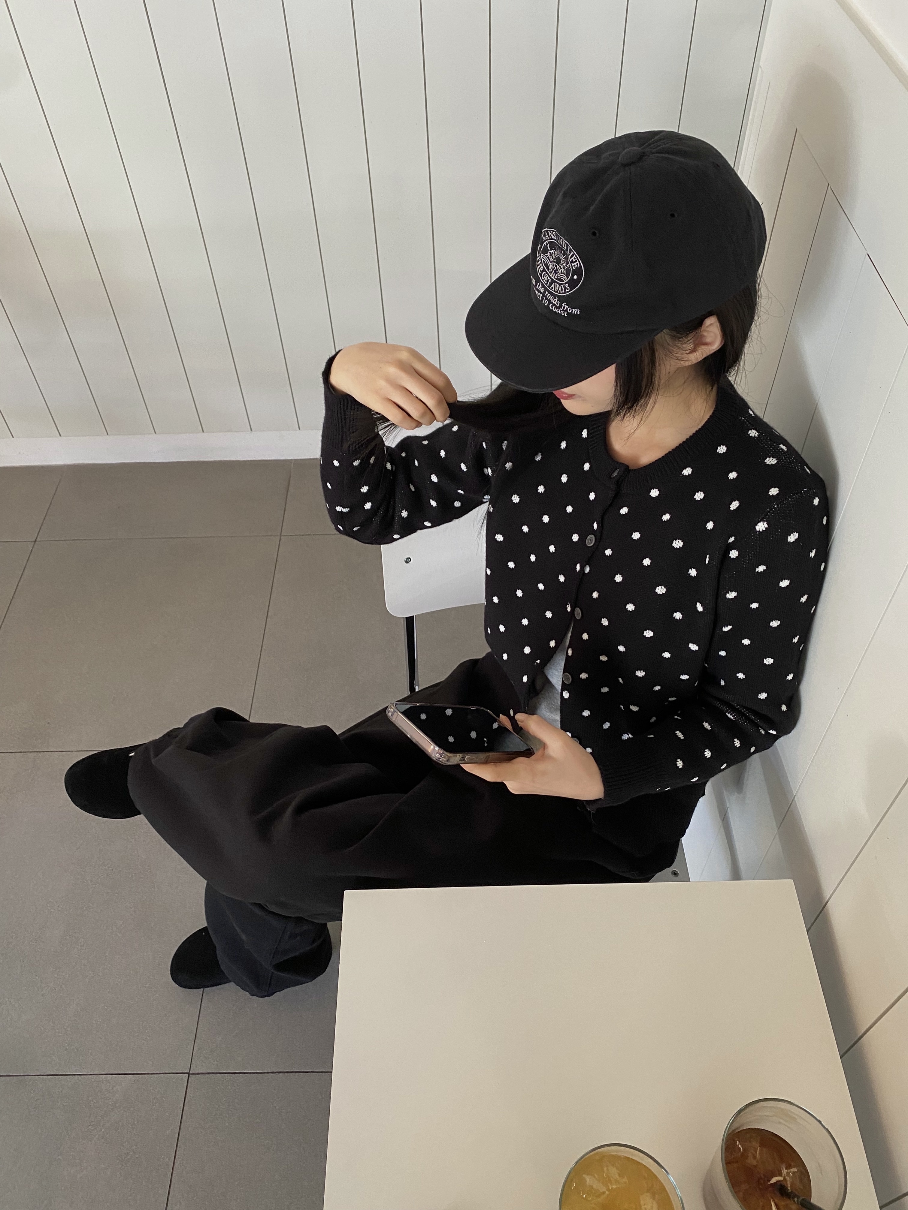 문즈 도트 니트 가디건 / 2 Color 상세 이미지 19