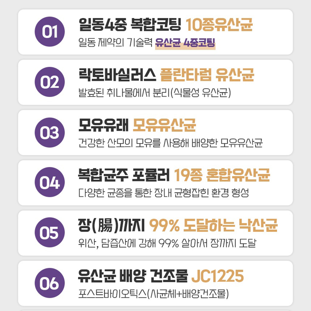 사균체 대사 포자유산균 낙산균 포스트바이오틱스 예민한 대장 glp 활성 모유유산균 스틱 - 상세 이미지 3