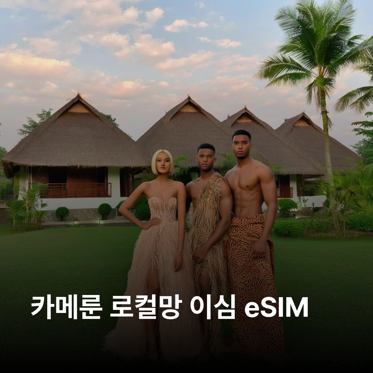 카메룬 로컬망 이심 eSIM Orange 야운데 두알라 밤벤다 가루아 부에아 이심통 - 메인 이미지