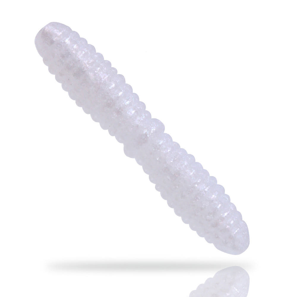 캣츠크로우 더블 마고트 송어웜 산천어 미끼 029 펄, 3.7cm - 메인 이미지