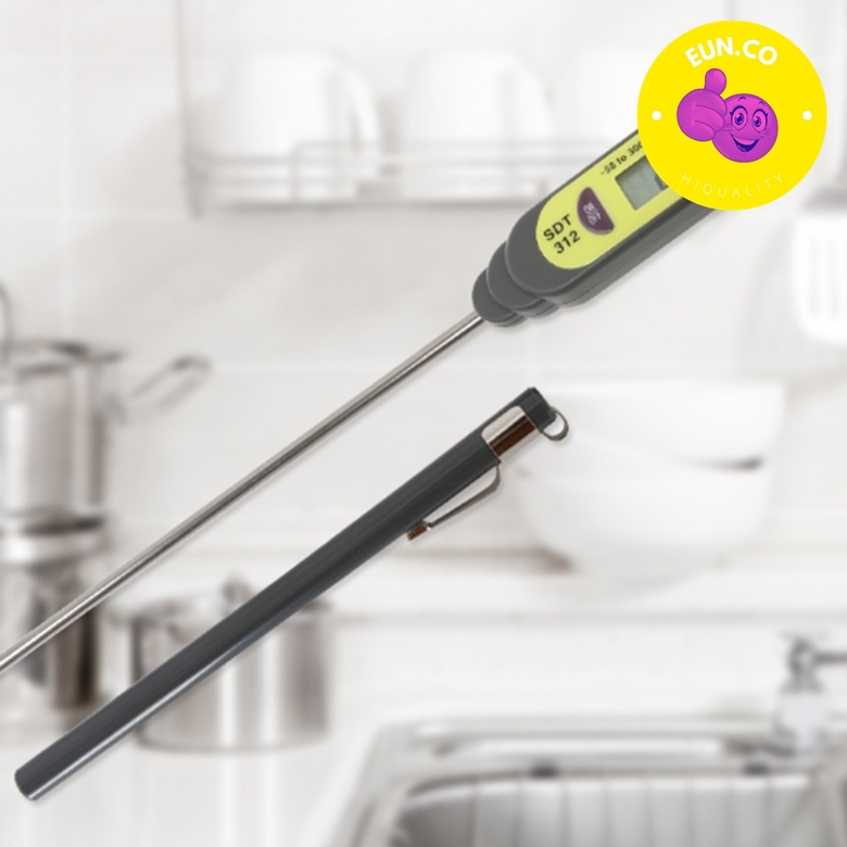 이유식 디지털 온도계 측정기 펜타입 신생아온습도계 미니 탕온계