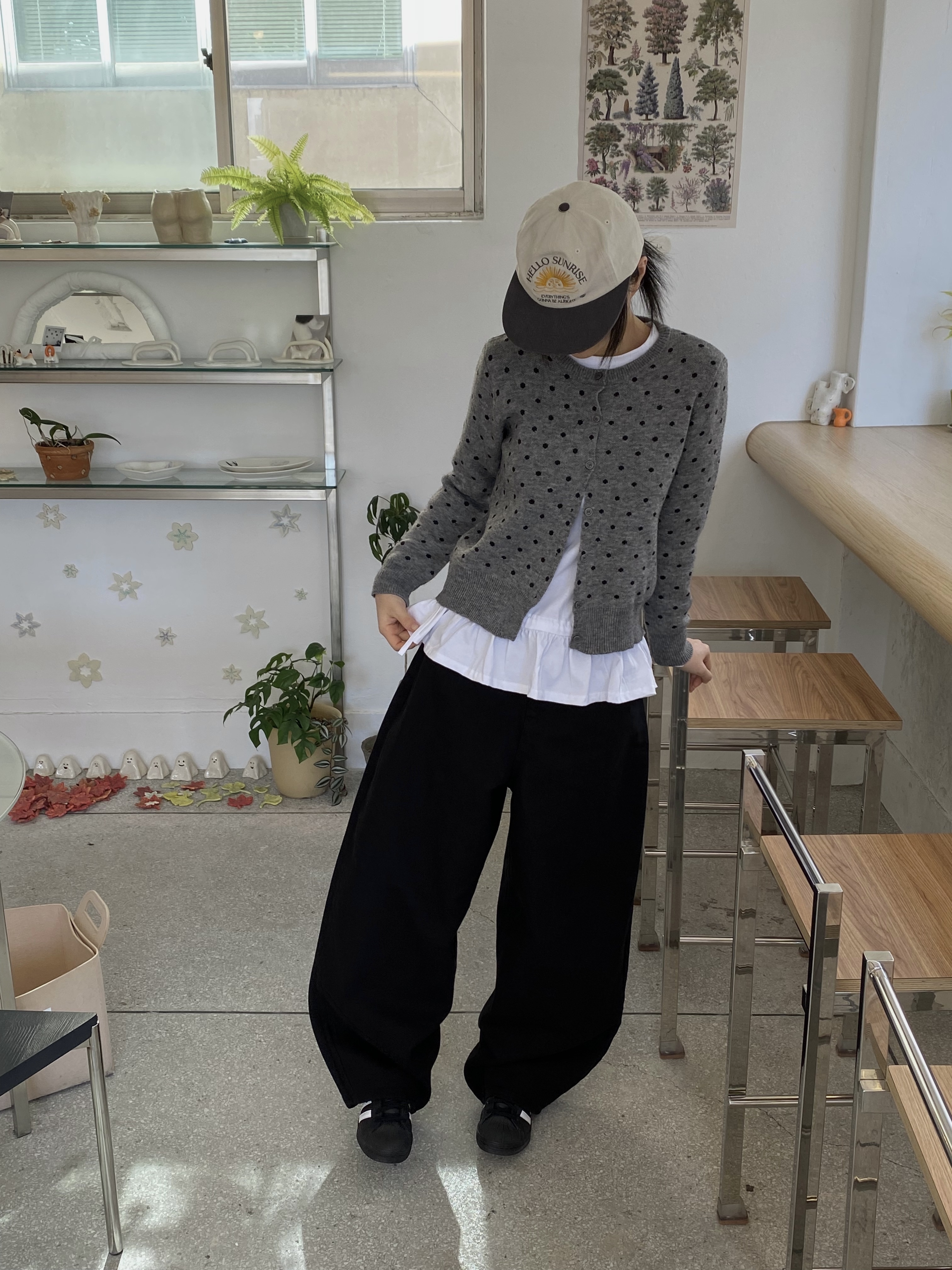 문즈 도트 니트 가디건 / 2 Color 상세 이미지 30
