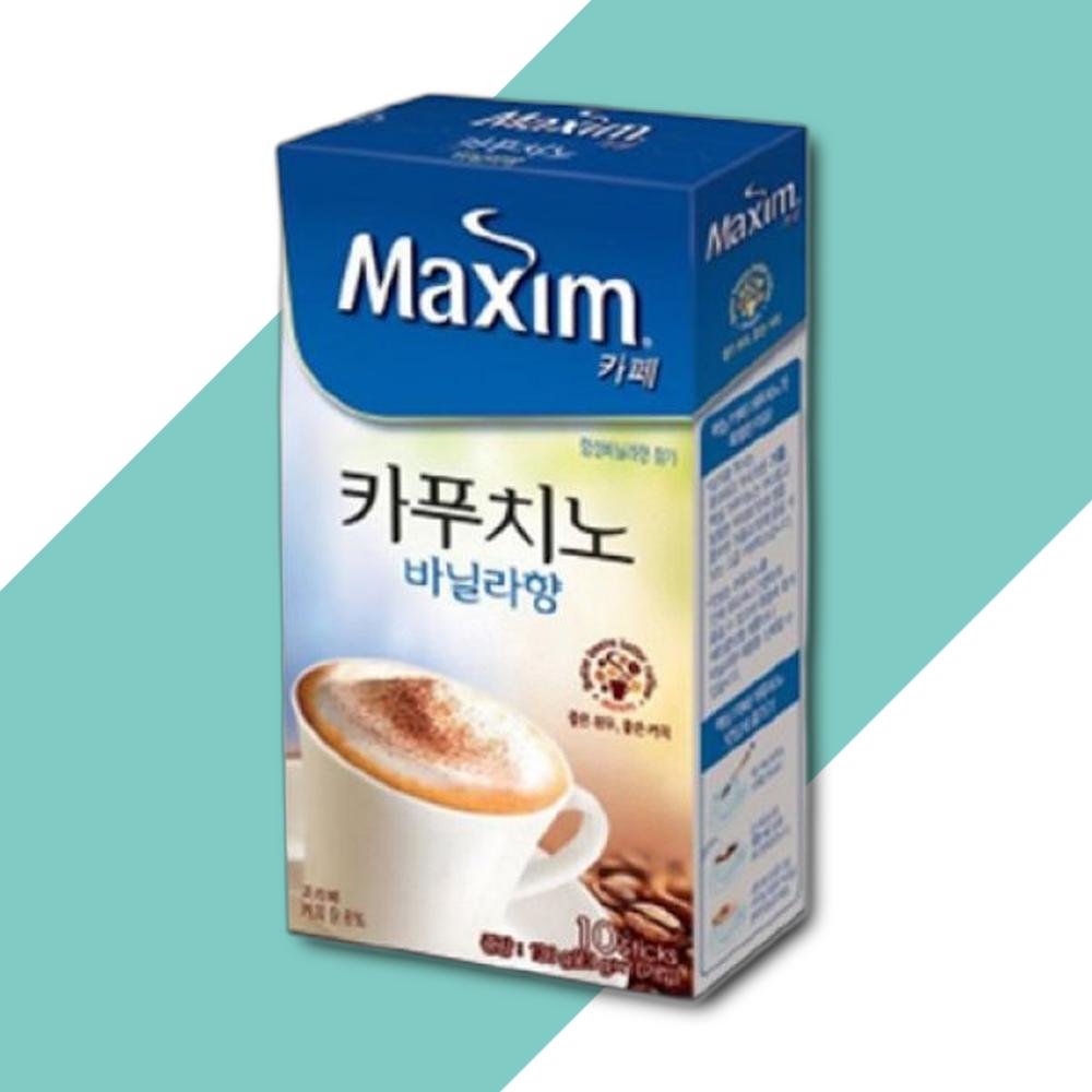동서 맥심 카페카푸치노바닐라향 13g X 10T : 텐텐유통