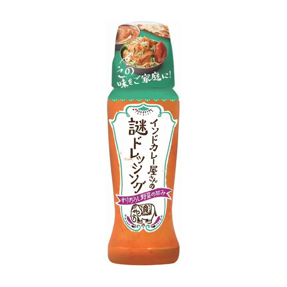 리켄 인도카레가게 수수께끼 드레싱 190ml 4개세트