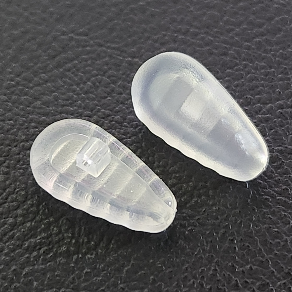 나사형 에어 미끄럼방지 논슬립 실리콘 안경 코받침 교체 선글라스 코패드 흘러내림 방지 자국 완화 셀프 수리 NEW 1-1-12 이미지