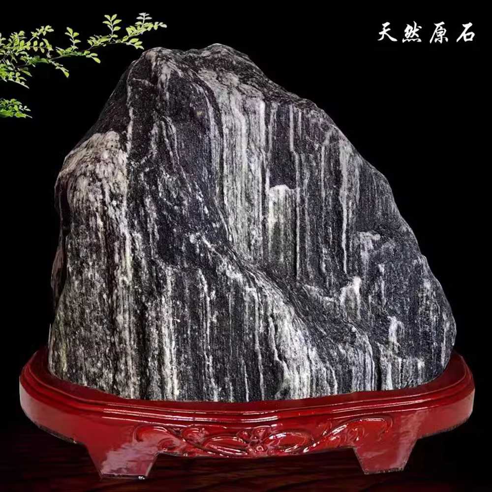 천연 원석 수석 풍수 돌 거실 집들이 장식용 인테리어 장식품 화석 자연석 암석 A - 21-24cm : 제이제이고고