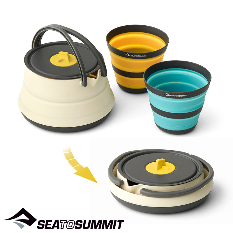 씨투써밋 프론티어 케틀 세트(2종 3개) 접이식 주전자 세트 니오정식