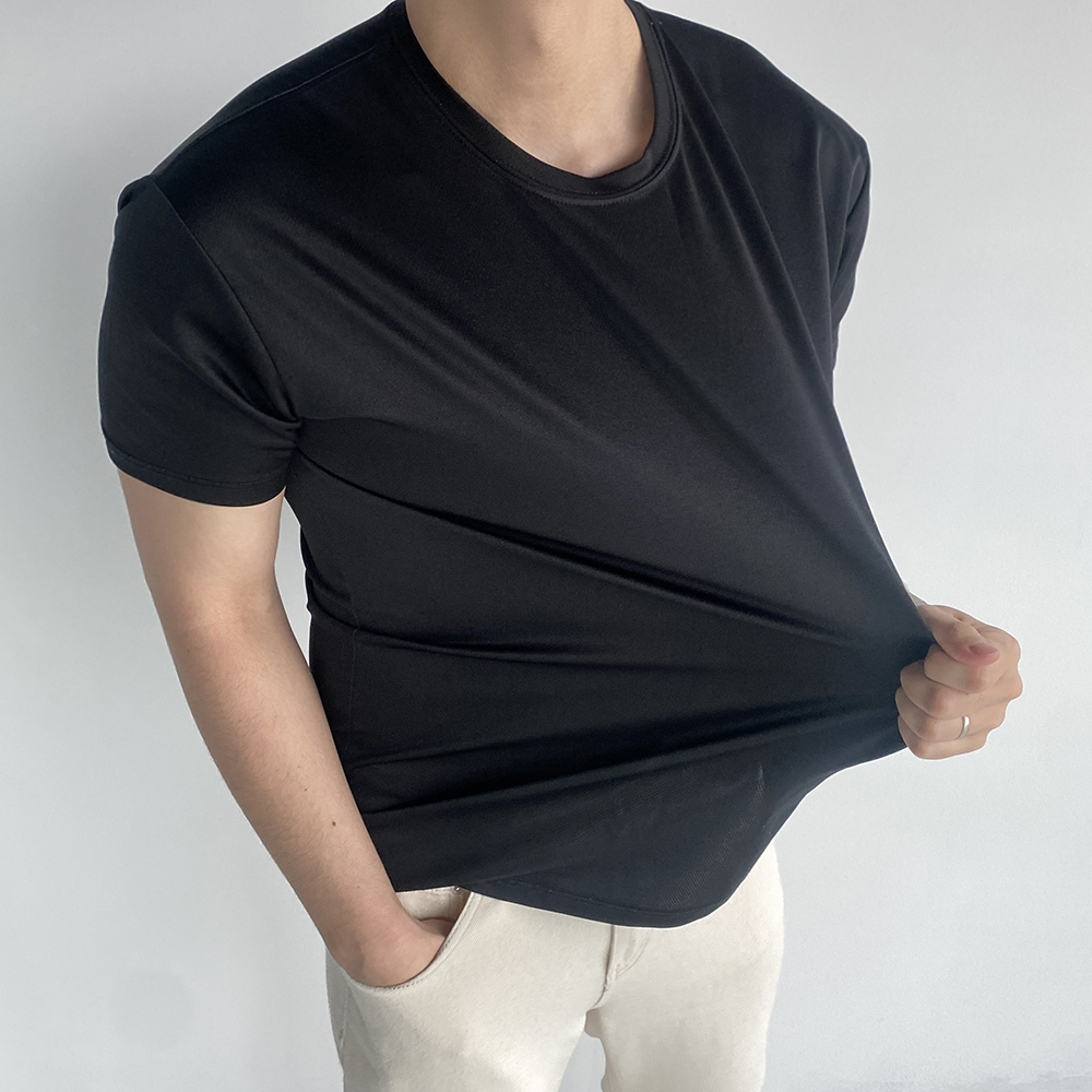 1+1+1 러닝반팔티 쿨티셔츠 남자헬스반팔 기능성머슬핏 짐웨어반팔 - 상세 이미지 3