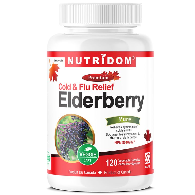 (3팩세트) 뉴트리돔 엘더베리 콜드&플루 Elderberry 120캡슐 N244 - 상세 이미지 5