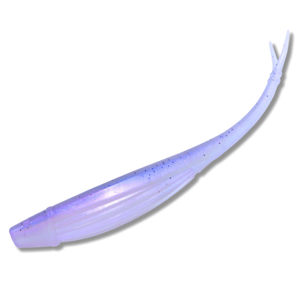 캣츠크로우 모비딕쉐드 광어다운샷웜 광어웜 광따 T08 카멜레온 블루, 12.7cm(5인치) - 메인 이미지