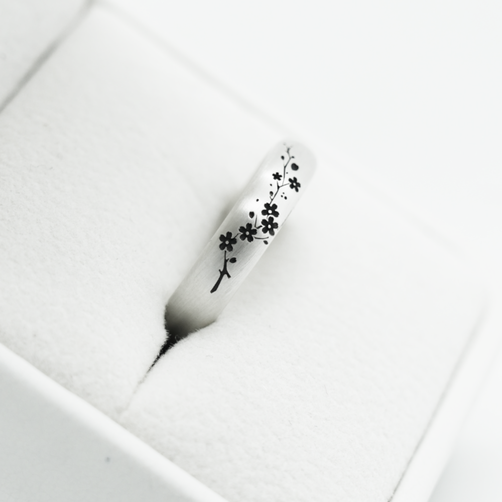 925하우스 이니셜 각인 실버반지 은가락지 커스텀 실버 볼드 우정링 커플링