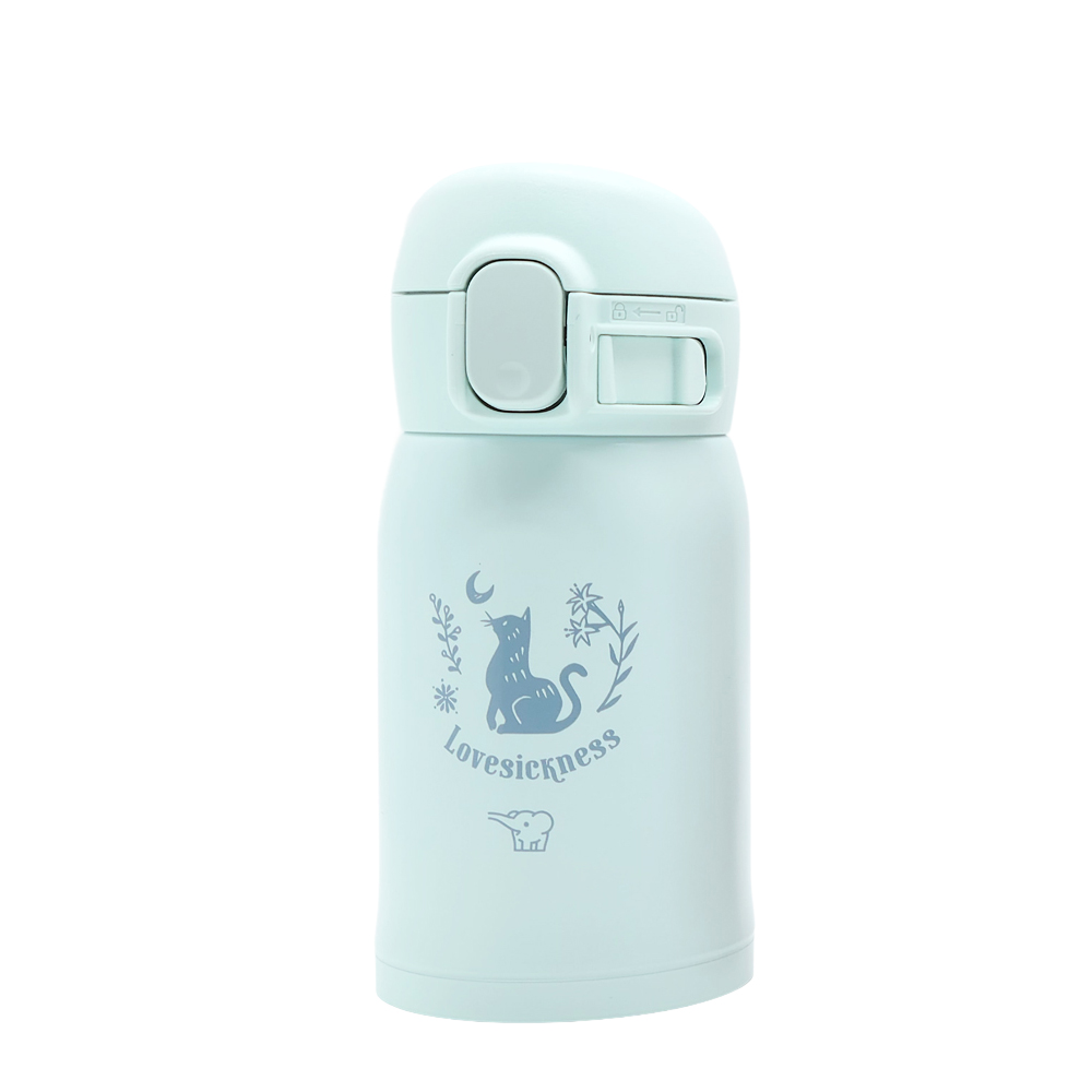 조지루시 240ml 심리스 초경량 원터치 보온병 텀블러 학생 유치원 어린이 신학기 물병 - 상세 이미지 3