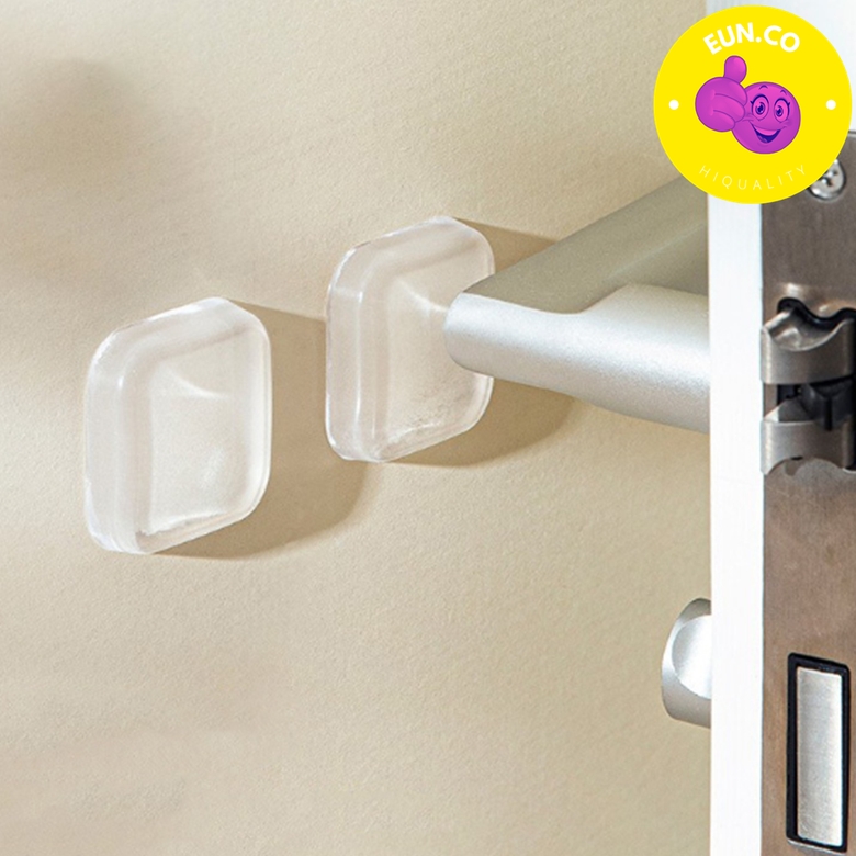 스티커형 도어스토퍼 문 충격 문쾅 방지 실리콘 도어가드 6개