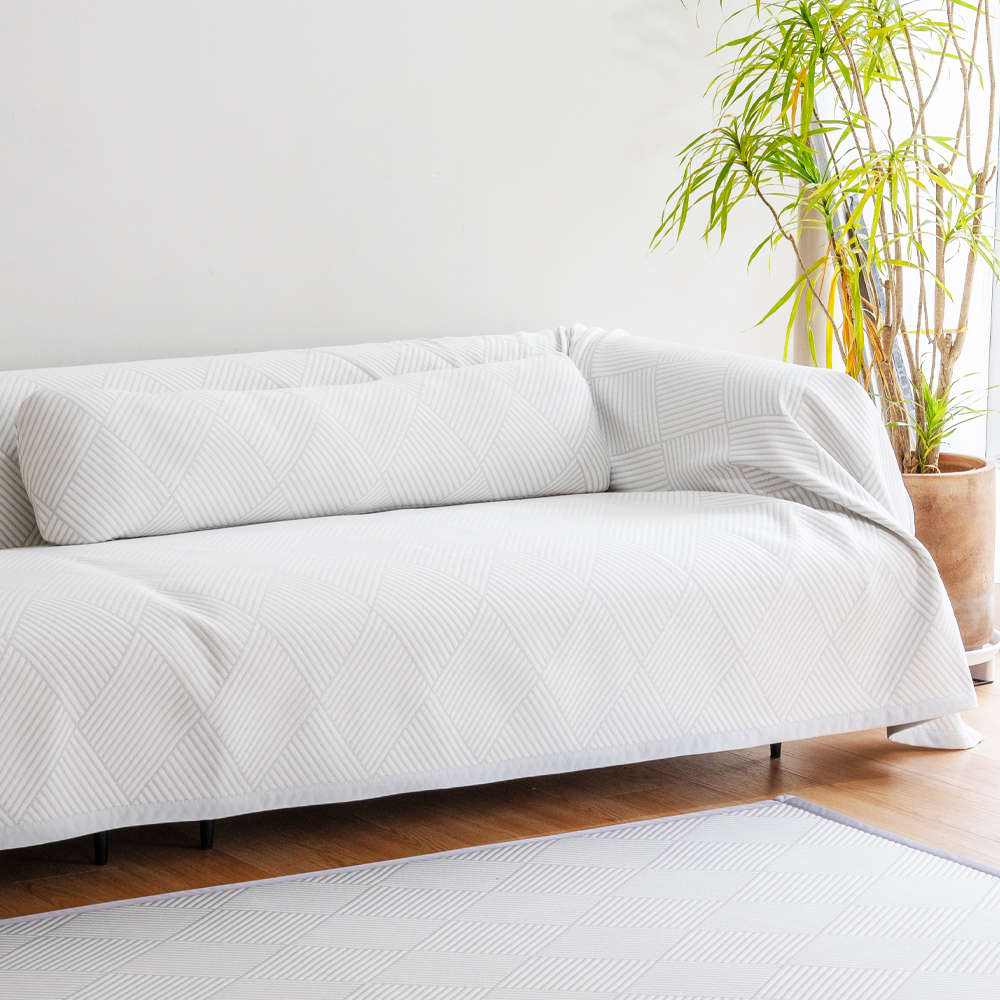 아이스론 쿨 냉감 여름 소파커버 덮개 200x260cm (2-3인용)