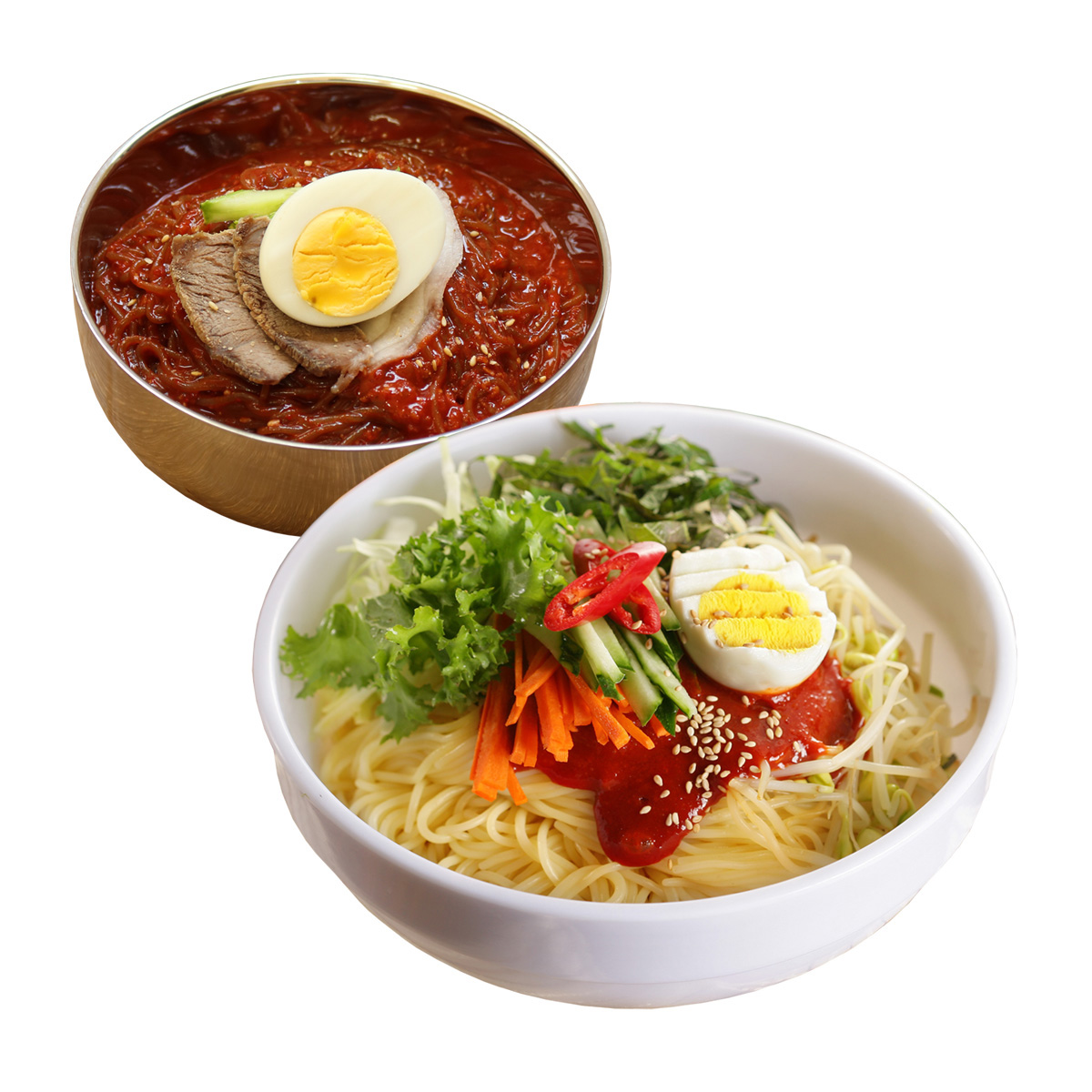 쫄깃한 면발 선비찬 쫄면 10인분 풀세트 (쫄면사리 2Kg + 육수 5봉 + 비빔장 500g 택일) - 상세 이미지 3