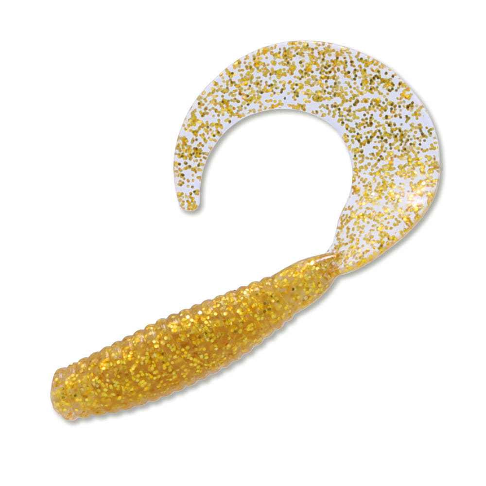 캣츠크로우 C그럽웜 쏘가리웜 배스 광어 우럭 003 골드, 7.6cm(3인치) - 메인 이미지