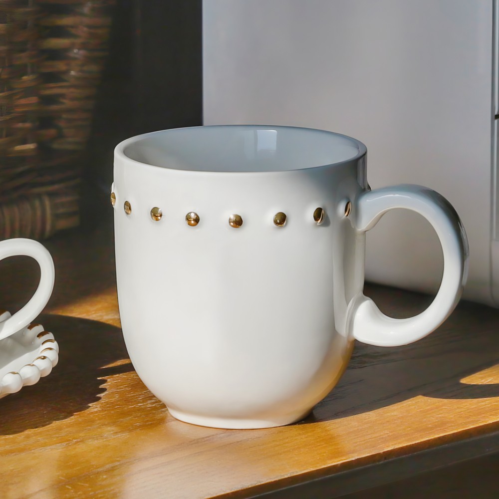 티니블랑 도자기 머그잔 카페 커플 머그컵 커피잔 선물