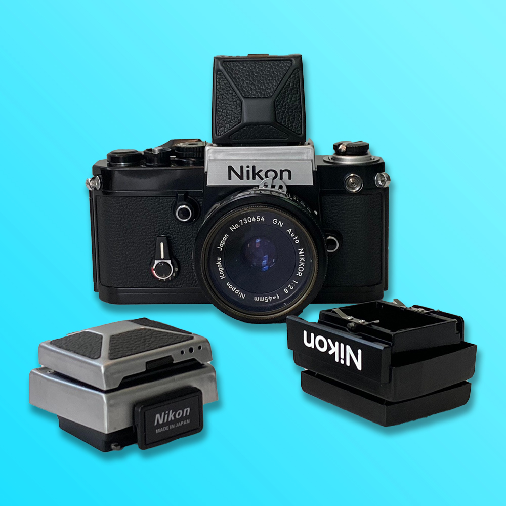 니콘 Nikon F2 F 카메라 DW-1 DW-2 웨이스트레벨 뷰파인더 호환 파인더 복각판 - 상품 이미지
