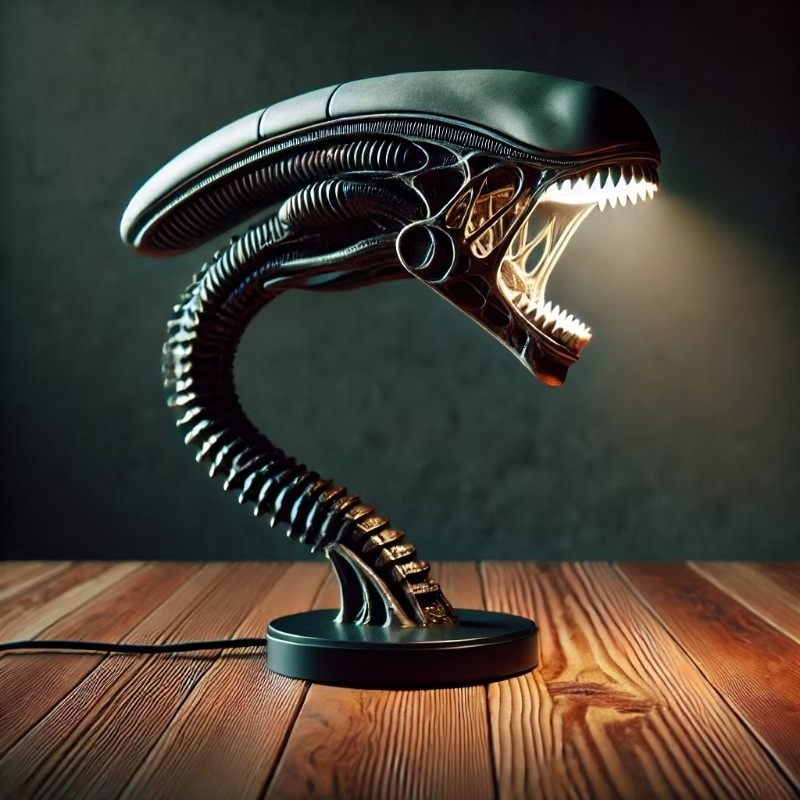 에일리언 조명 ALIEN LAMPS 외계인 램프 스탠드 데코레이션 램프 - 메인 이미지