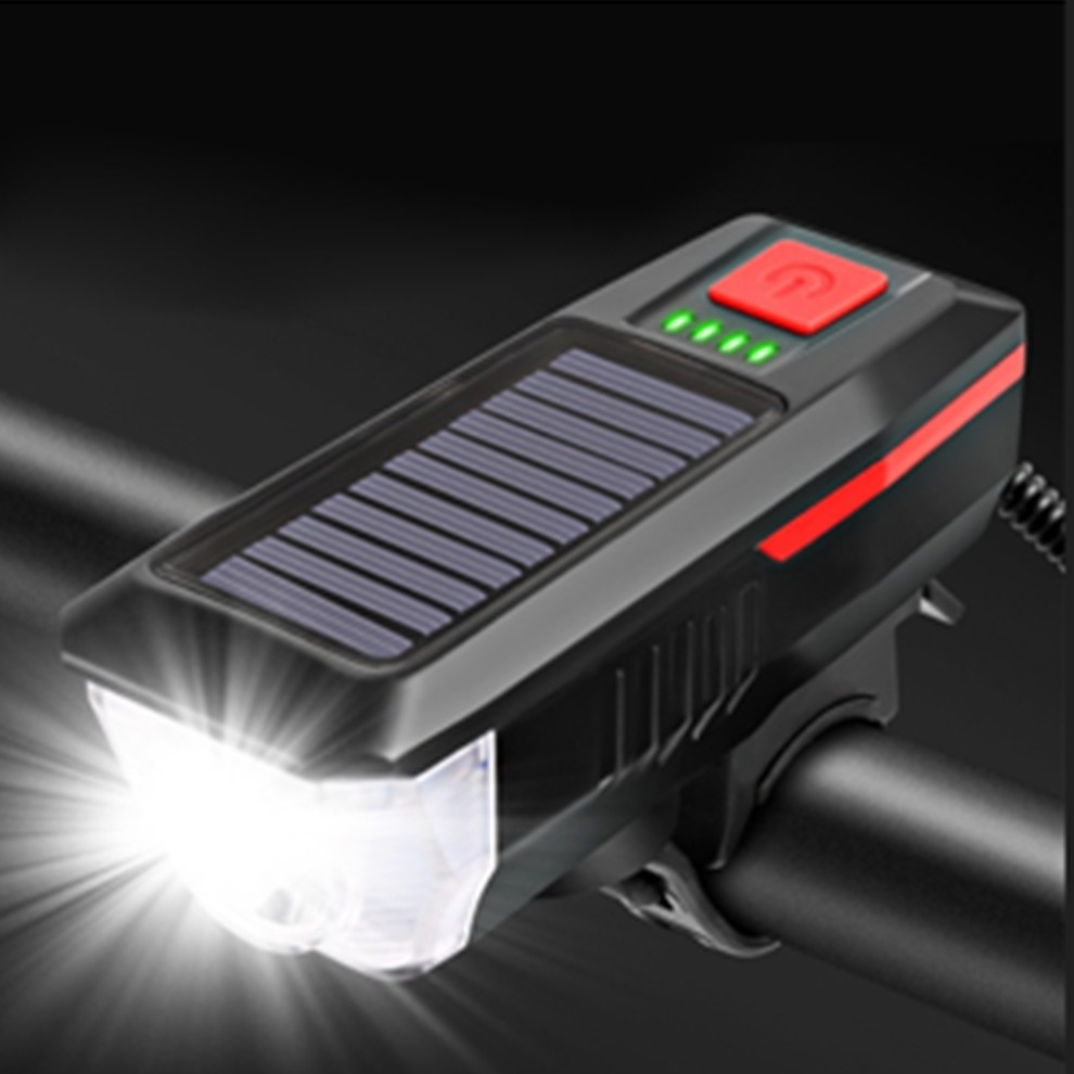 태양열 태양광 센서등 충전식 자전거 라이트 조명 후미등