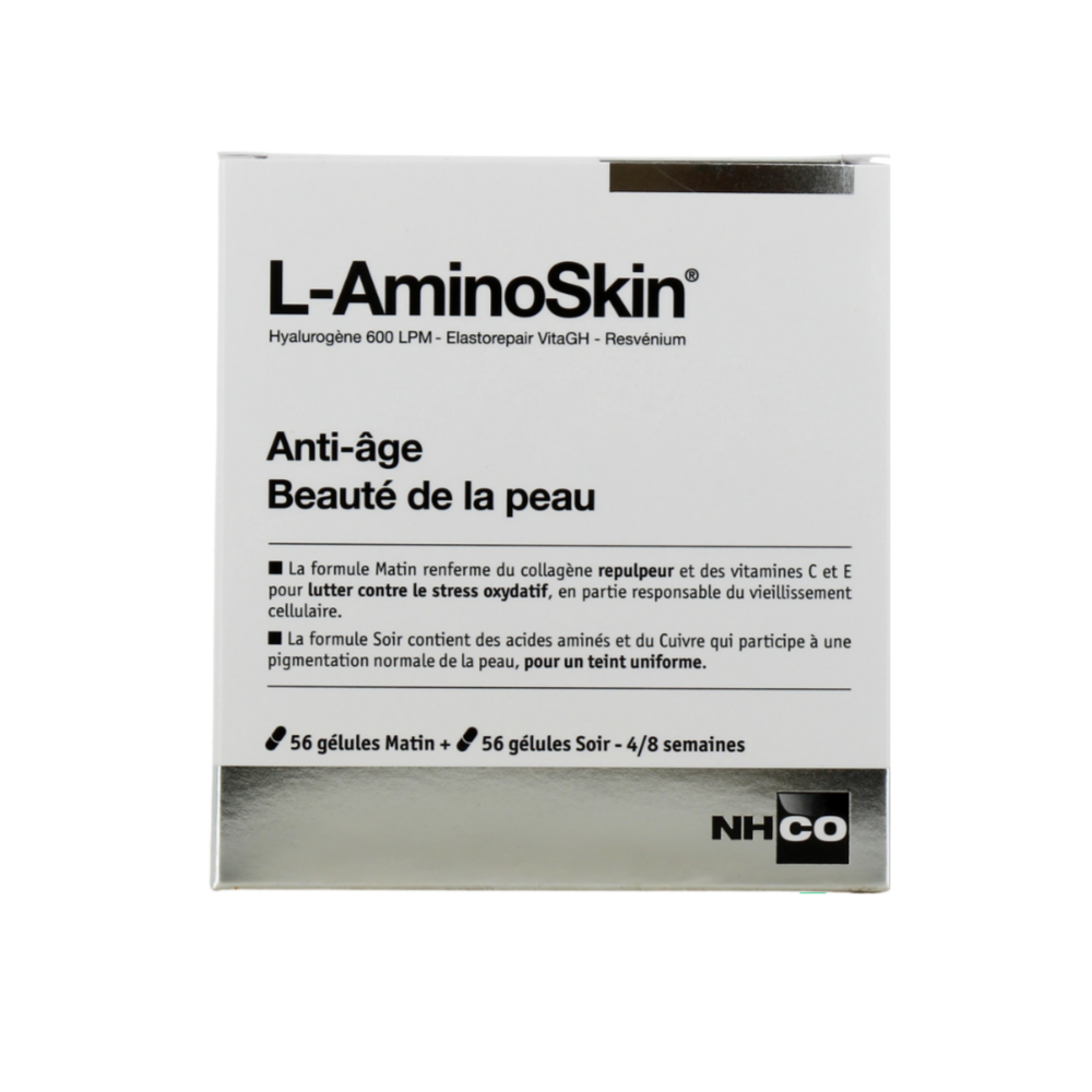 NHCO L-아미노스킨 (L-AminoSkin) 프랑스 건강식품 2통(56정) 세트 - 상세 이미지 2