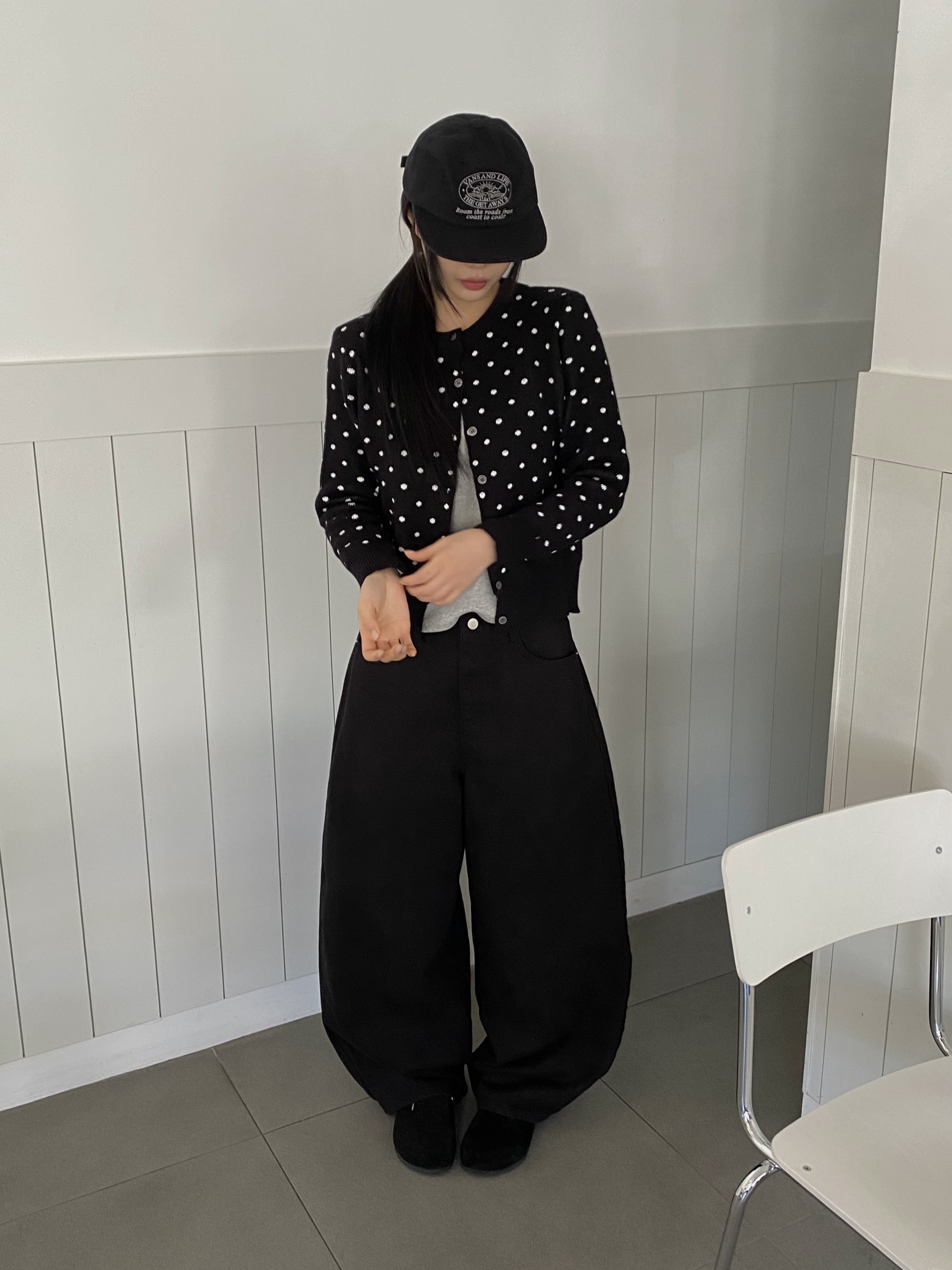 문즈 도트 니트 가디건 / 2 Color 상세 이미지 14