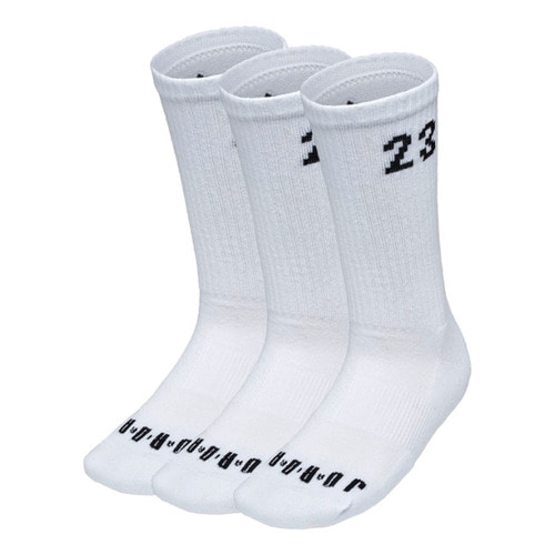 나이키 테니스 장목 양말 조던 에센셜 크루 삭스 스포츠웨어 스포츠양말 3세트