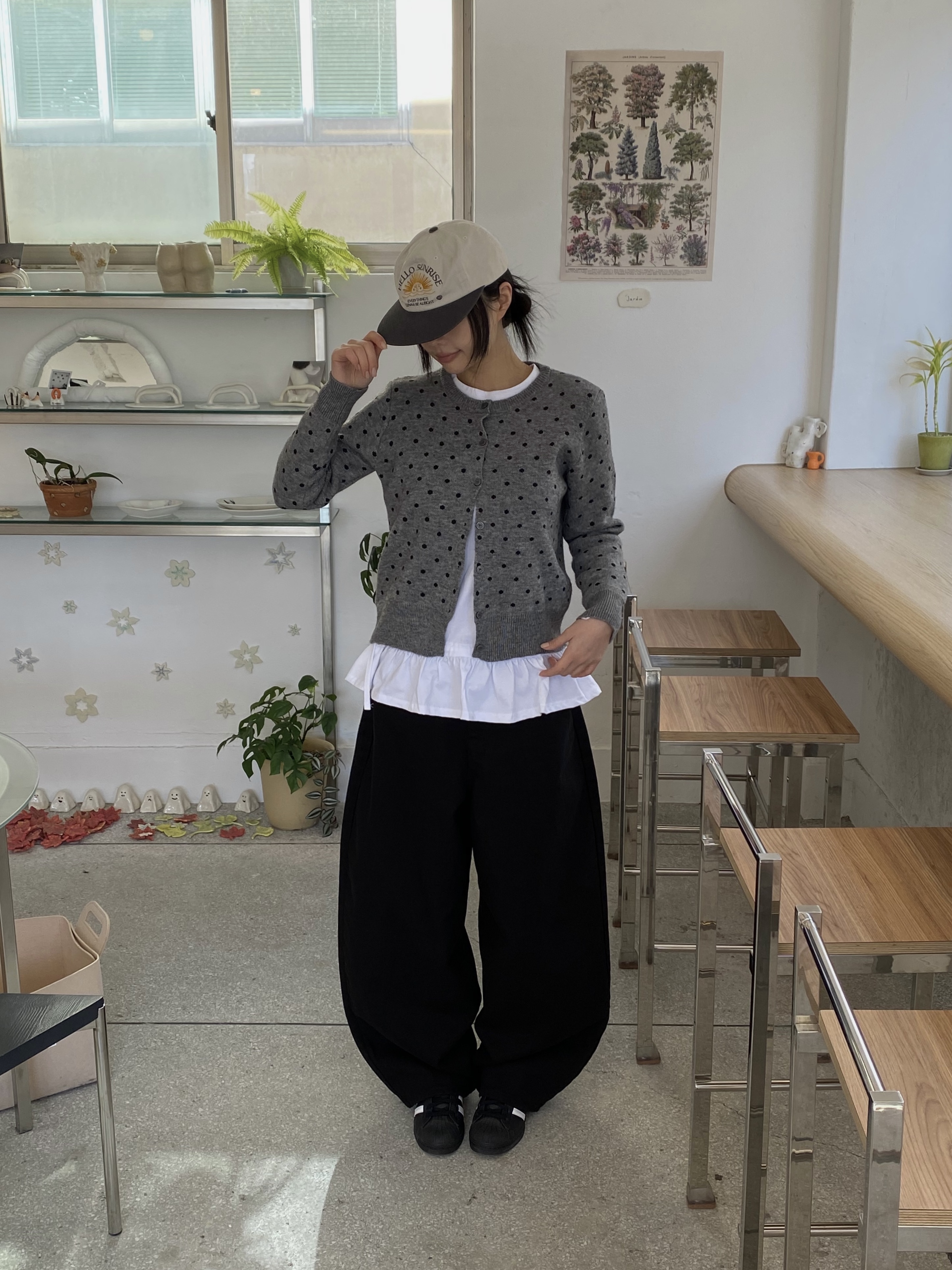 문즈 도트 니트 가디건 / 2 Color 상세 이미지 35