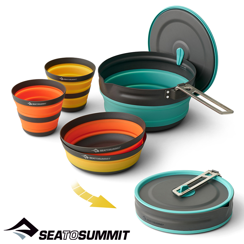 씨투써밋 프론티어 팟 세트(3종 5개) 접이식 코펠 세트 니오정식