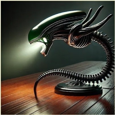 에일리언 조명 ALIEN LAMPS 외계인 램프 스탠드 데코레이션 램프 - 상세 이미지 2