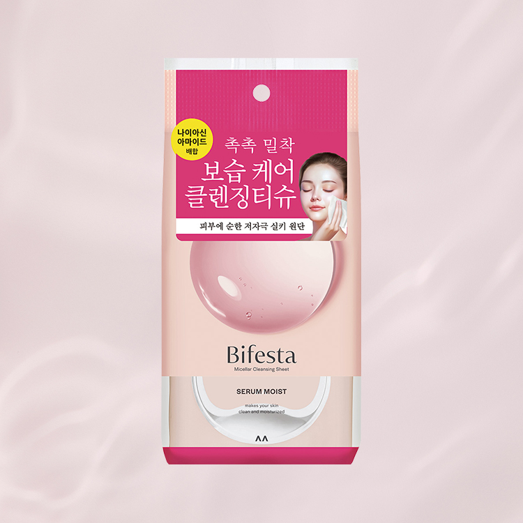 비페스타 미셀라 클렌징티슈 모이스트 46매 저자극 보습 클렌징시트 - 상세 이미지 2