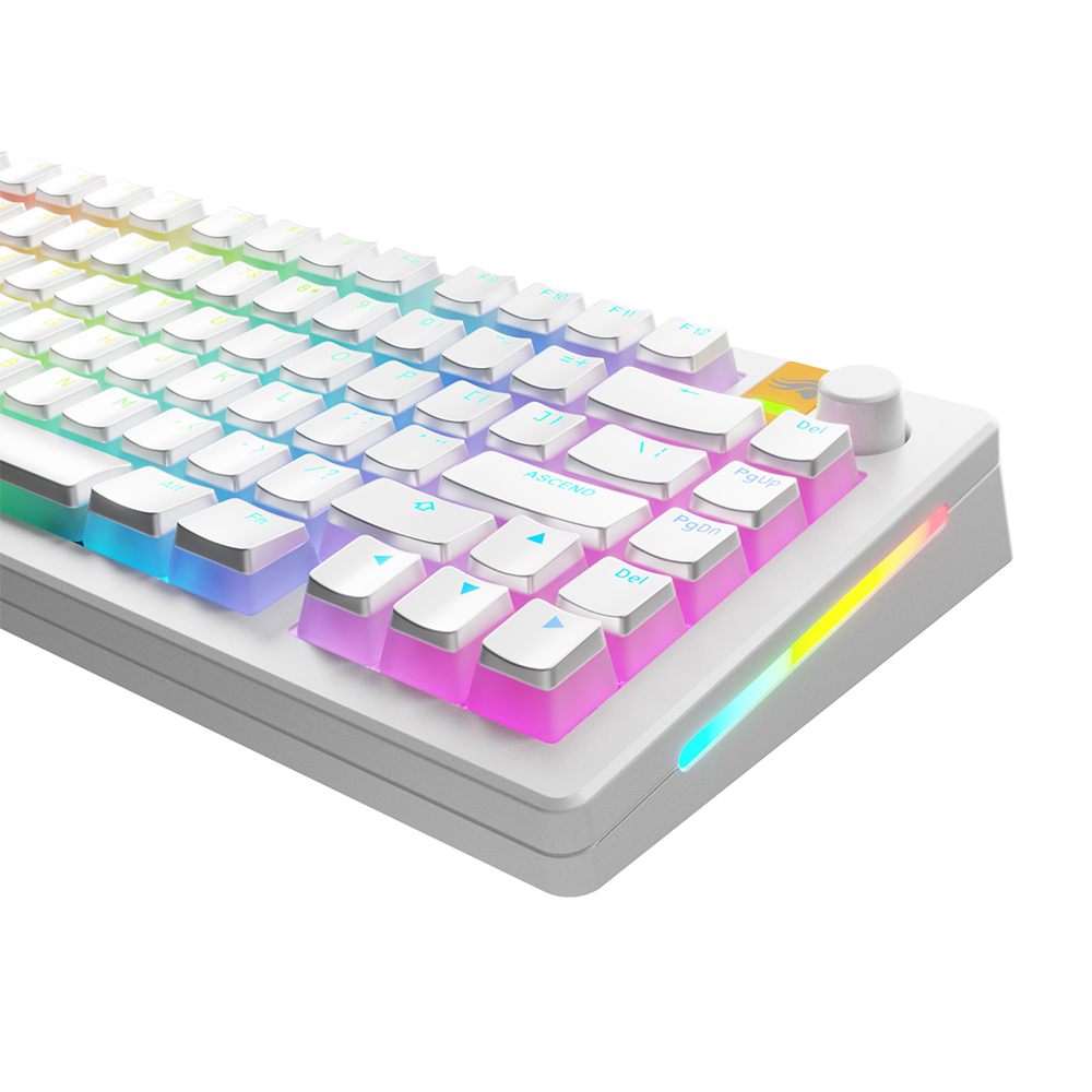 글로리어스 AURA V3 WHITE 푸딩 키 캡 세트 - 상세 이미지 4