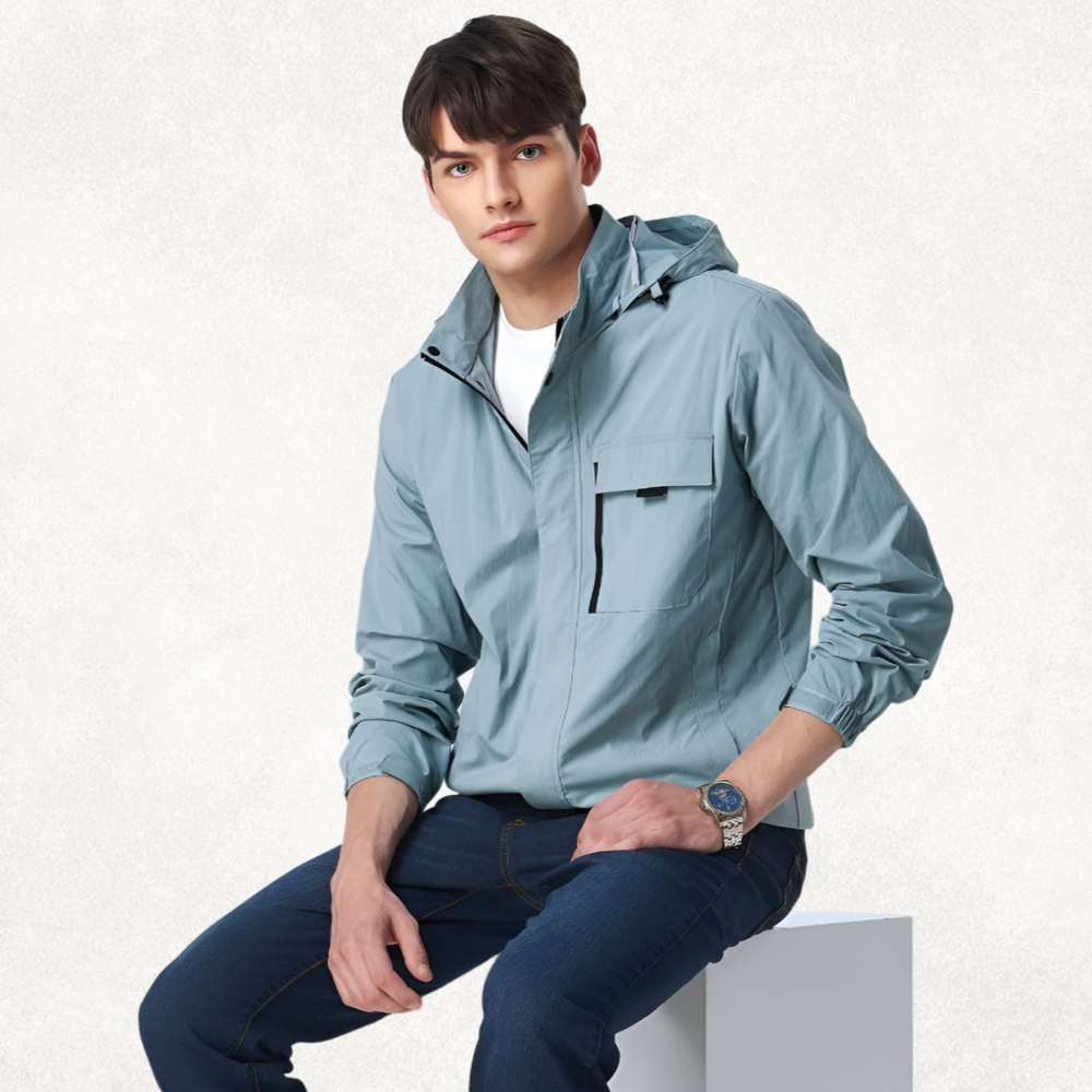 티뷰크 마크 MK-1091 춘하 작업복 자켓 스판 바람막이 근무복 작업 등산 자켓 - 메인 이미지