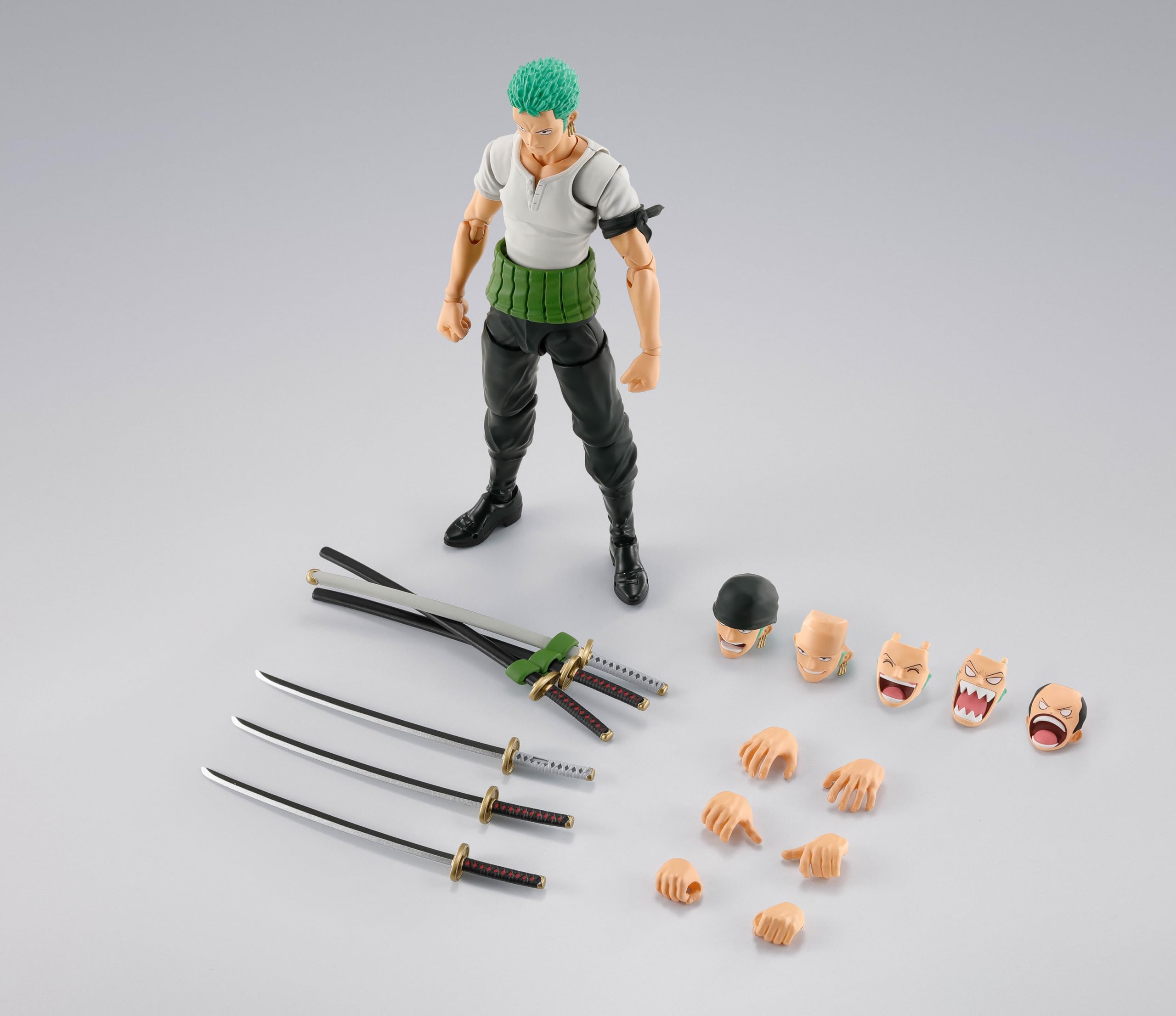 반다이 BANDAI SHF 원피스 롤로노아 조로 모험의 새벽 액션 피규어 이미지 6